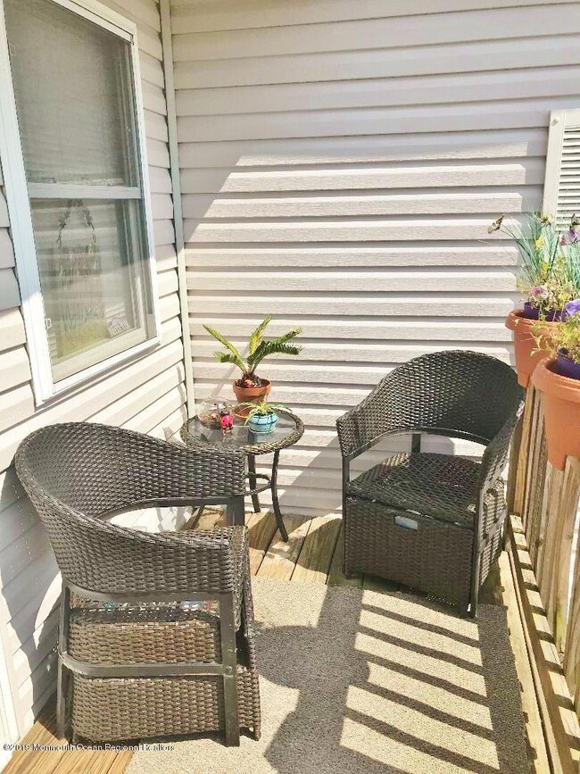 Cozy Front Porch Sitting area