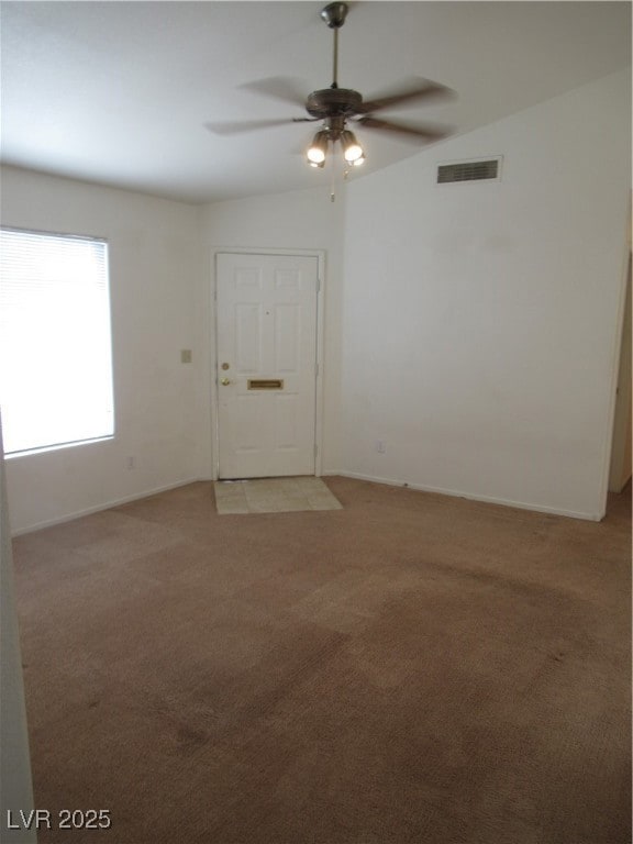 View of Strip from front room - Vaulted ceiling, c
