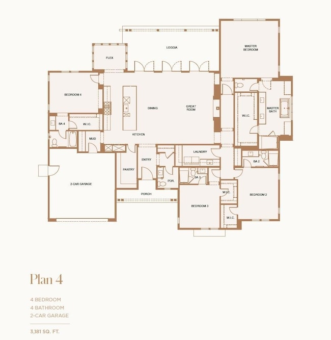Plan 4 Floorplan
