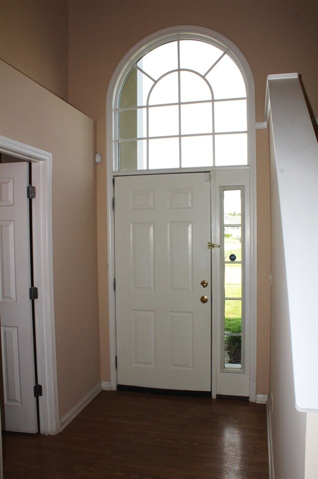 Convenient Powder Room is located off Entry