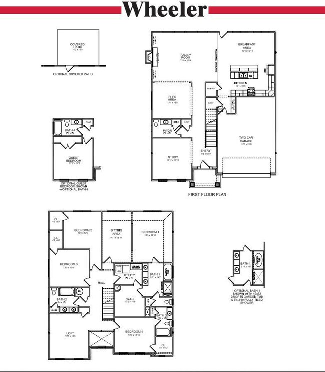 Wheeler floor plan