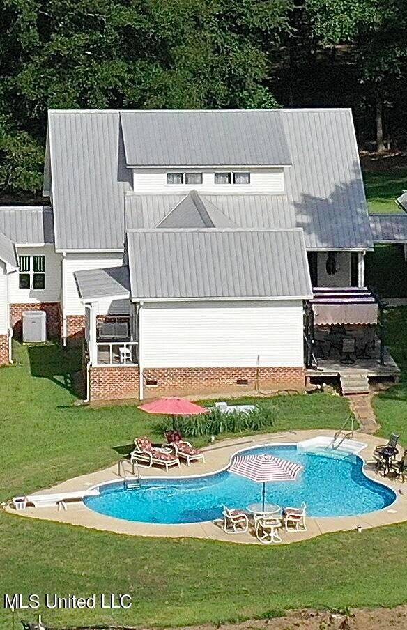 Home with pool