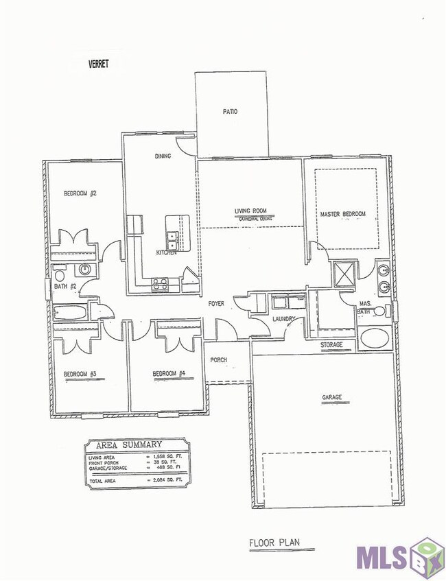 This floor plan will be 