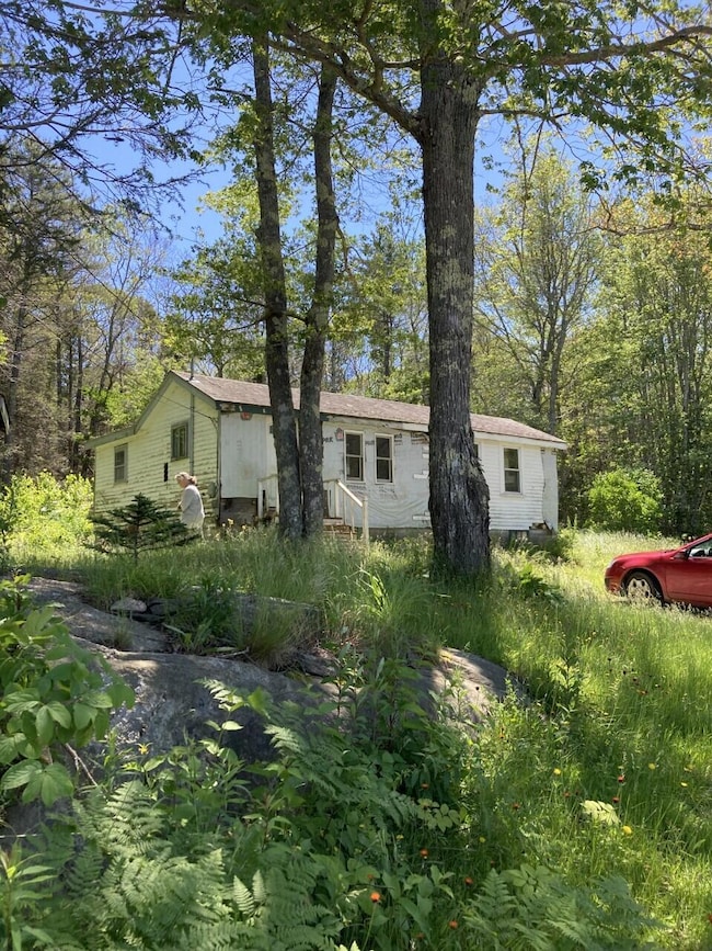 Side toward rear of the property