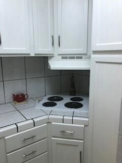 Electric cooktop with side pantry