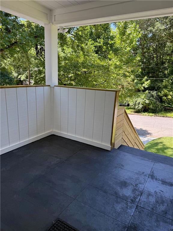 Welcome to 161 Stanhope Circle. A front porch at the top of the stairs is a sweet spot to relax.