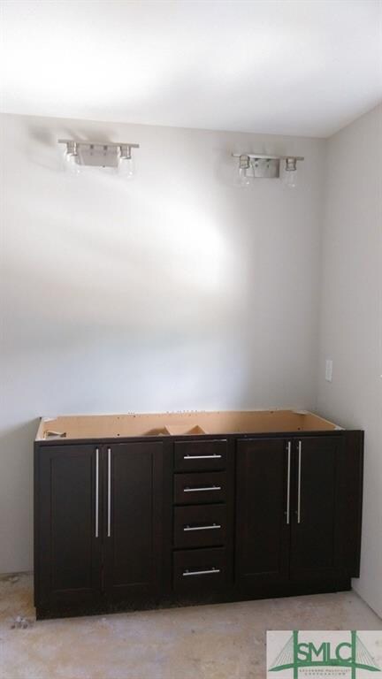Dual vanity in master bath