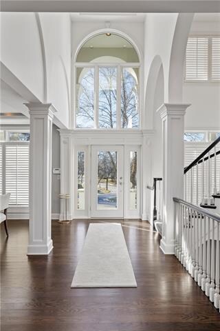 Custom windows, soaring ceilings