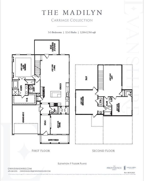 Madilyn First and Second Floors.