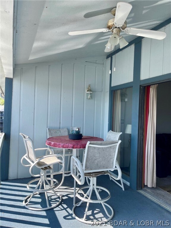 Enjoy any time of the year on the vaulted, covered