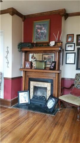 Mantelpiece is included in the sale of this incredible home