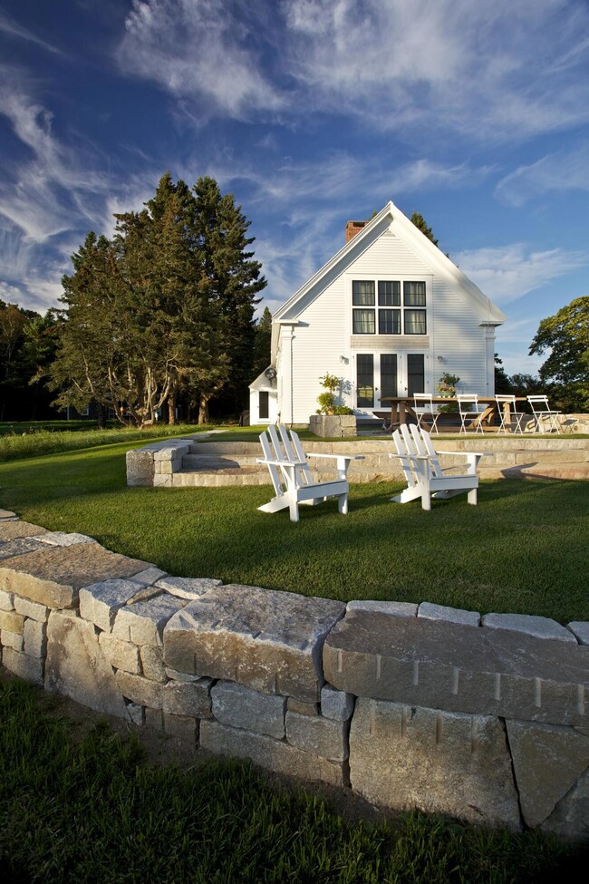 House from lawn