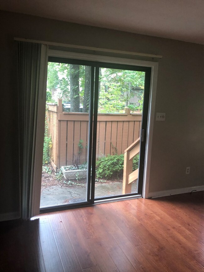 Doors to patio