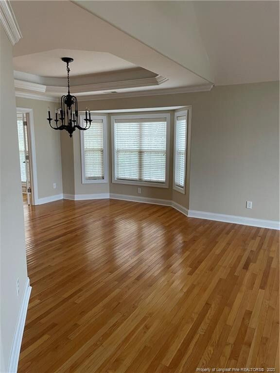 Living area into dining area