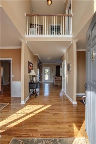Welcome home!  (Front door open)