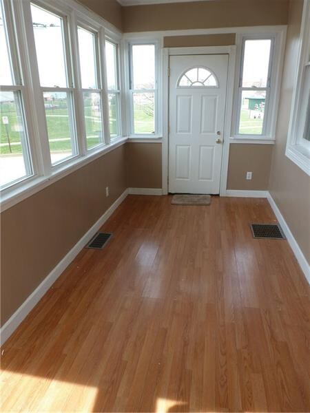 Enclosed entry