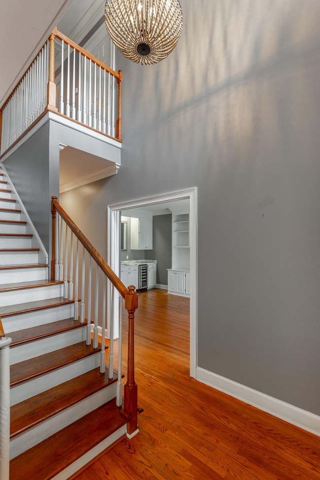 Two story entry