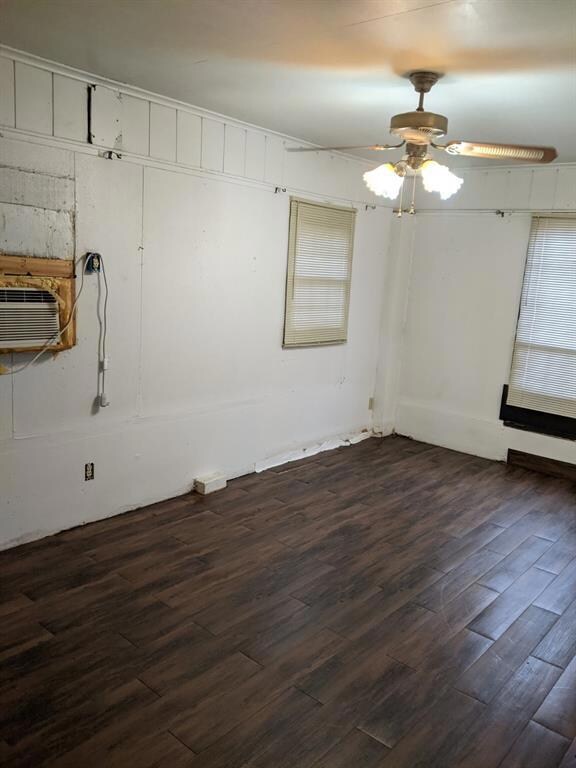 Enclosed carport is second living area--home has 2