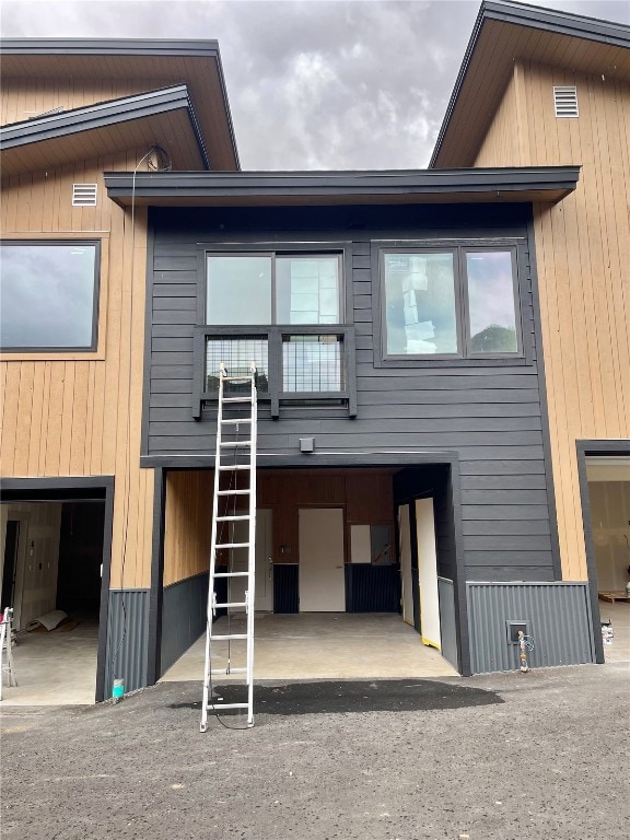 Photos are of a similar property. This home includes one covered parking space and one surface space, along with ample lockable storage in the garage. Final finishes and color schemes may vary from those shown.