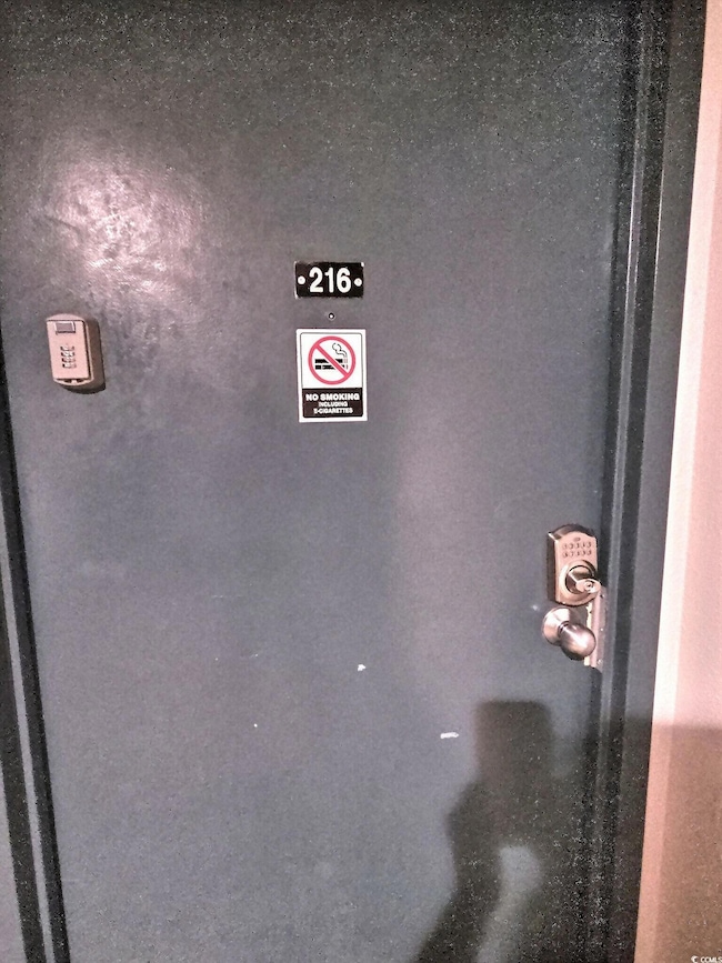 View of room details