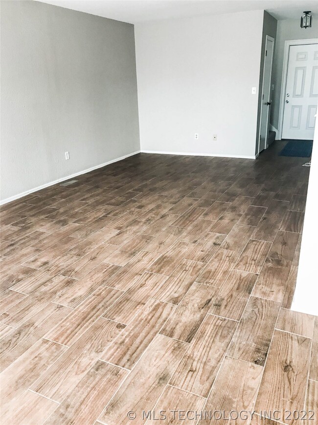 Beautiful new ceramic tile floors
