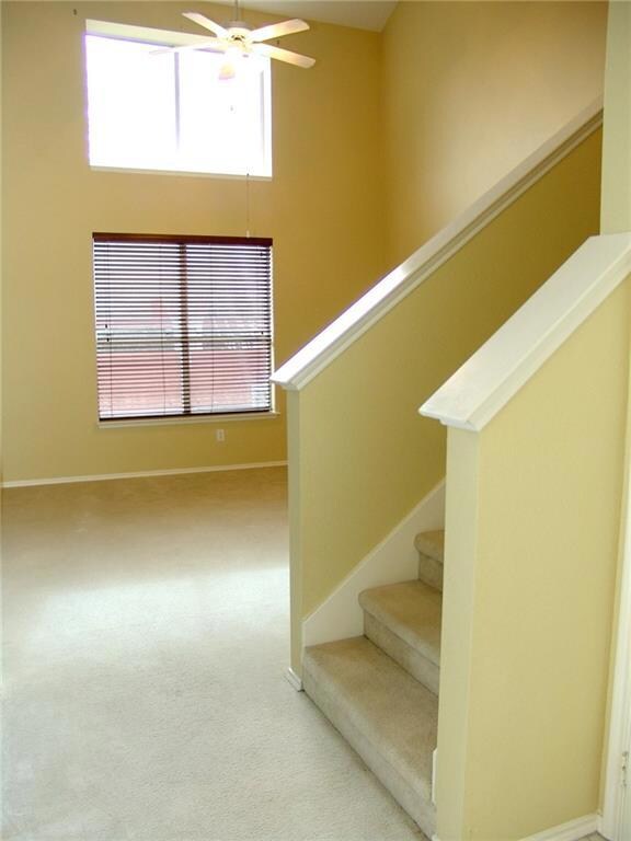 Stairs to 2nd floor - the is a closet under this s