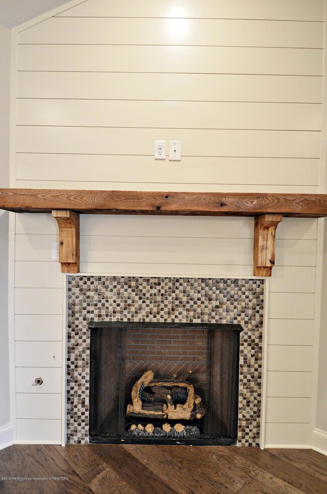 Fireplace great room