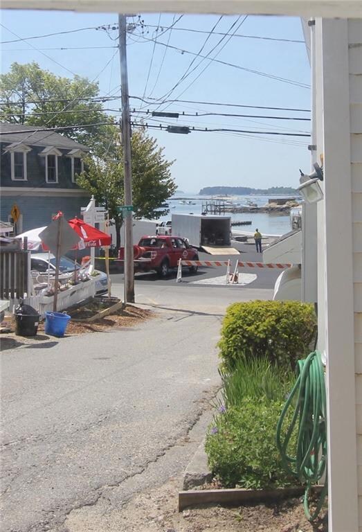 View from Peapod toward street and...