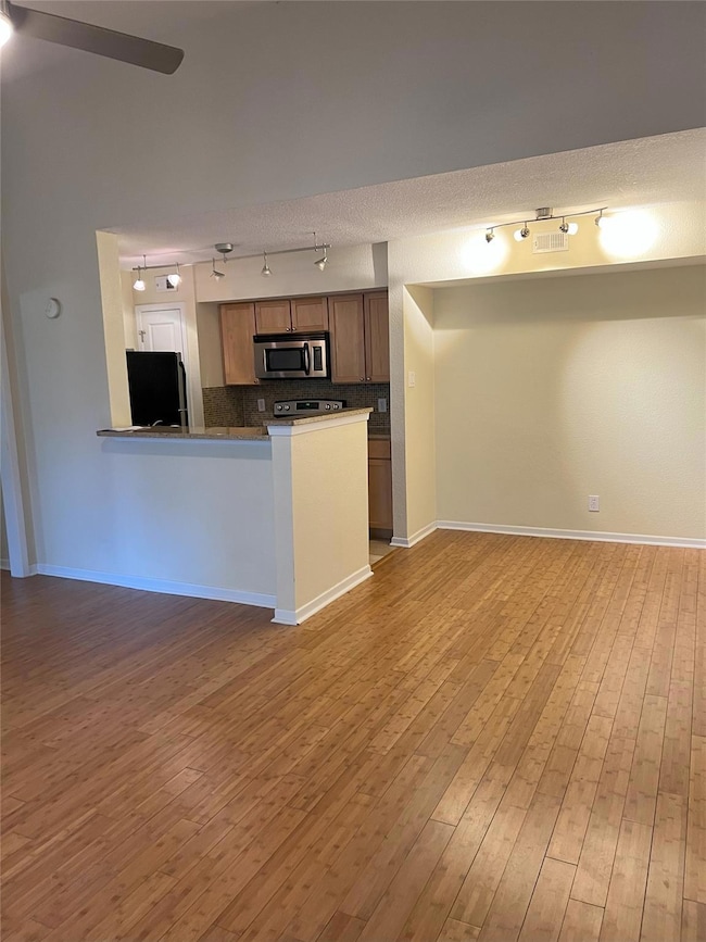 Open kitchen. 