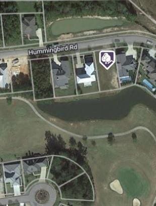 Aerial view of property