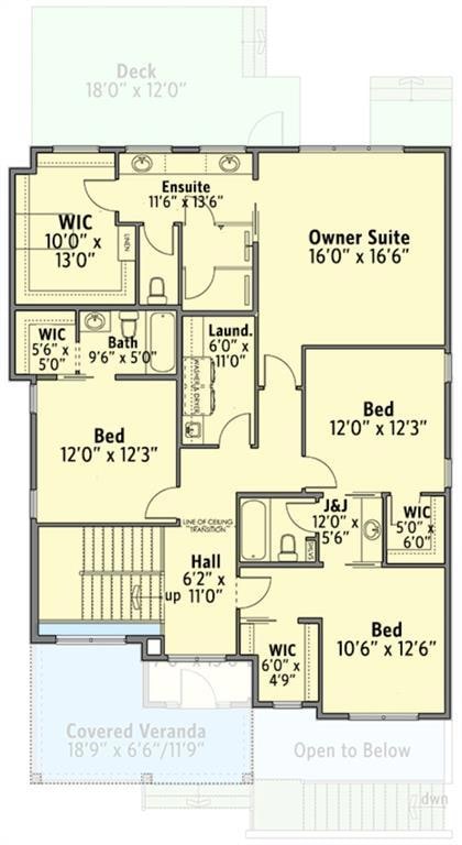 Second Floor Plan Potential