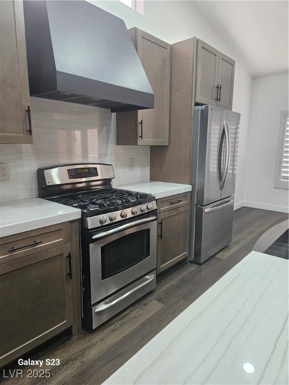 Kitchen with stainless steel range with gas cookto