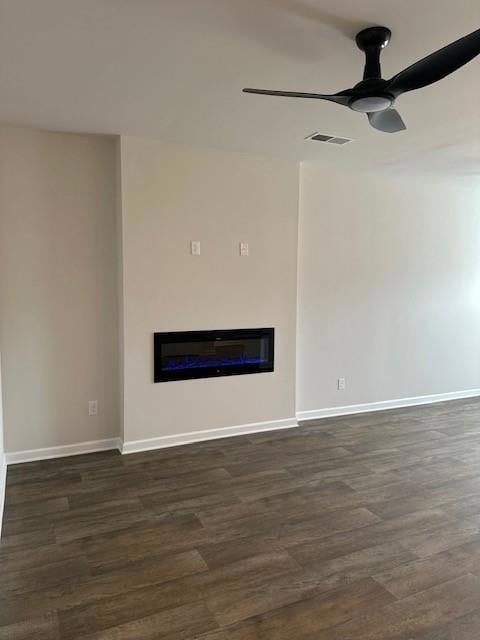 Family room featuring recessed fireplace and premi