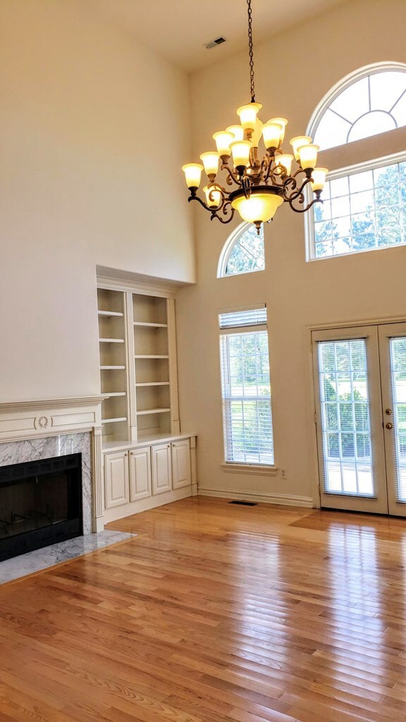 2 story great room lets the sun shine in!