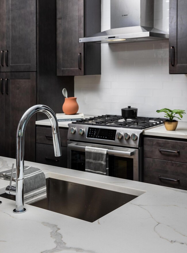 Model residence kitchen