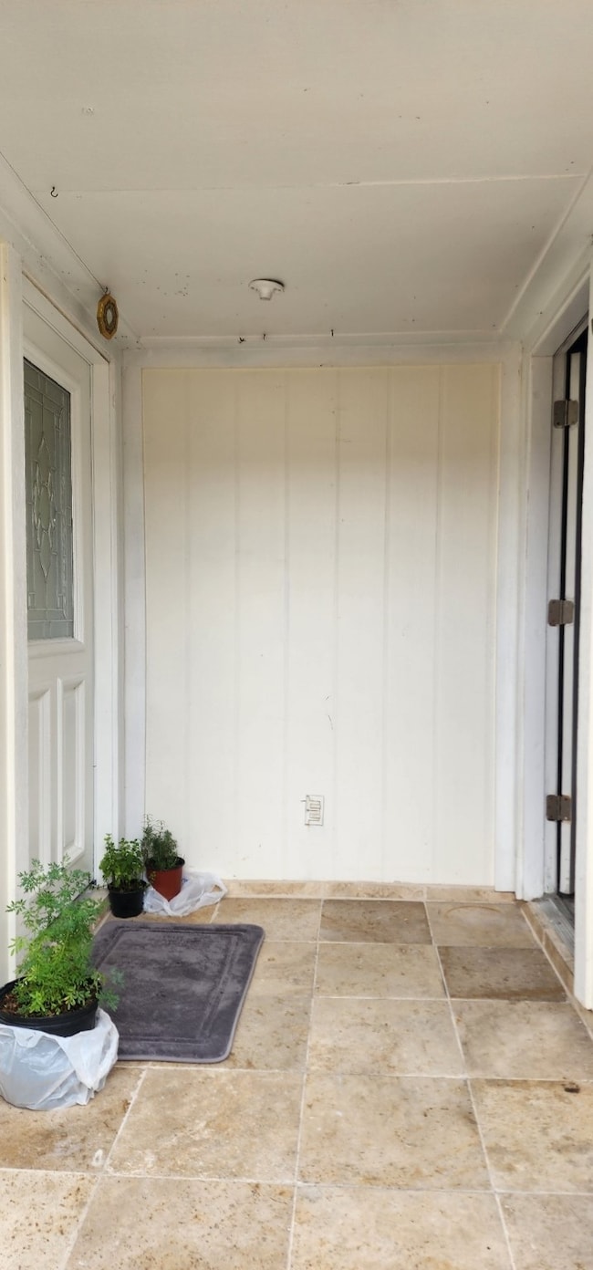 Main entrance to home.