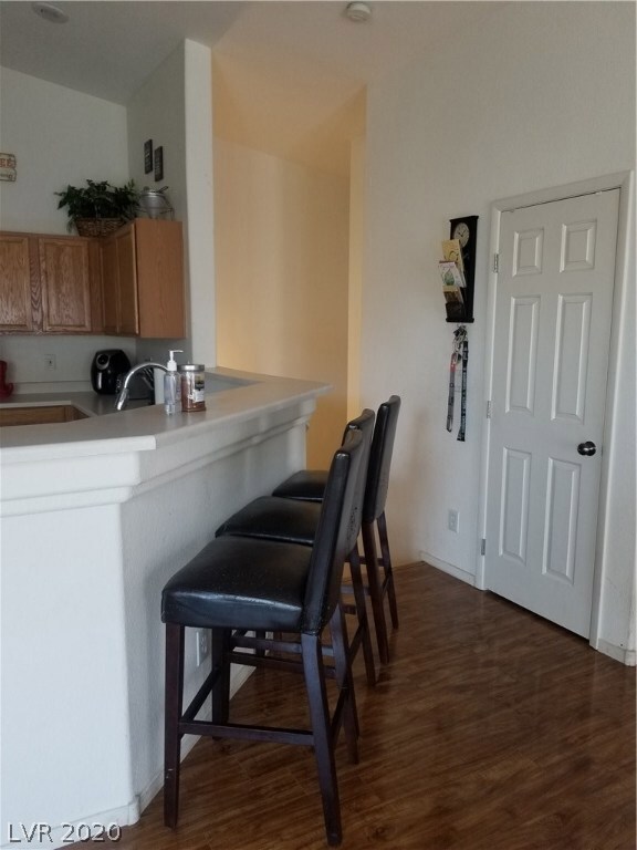 entrance from stairway/ coat closet