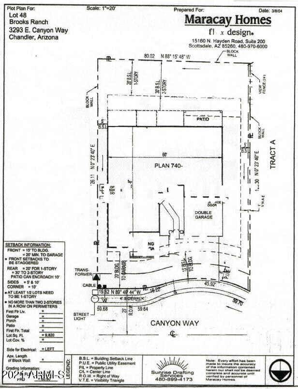 Plot Plan