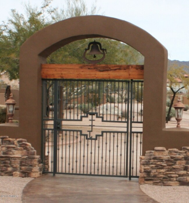 Arch Entry at Courtyard