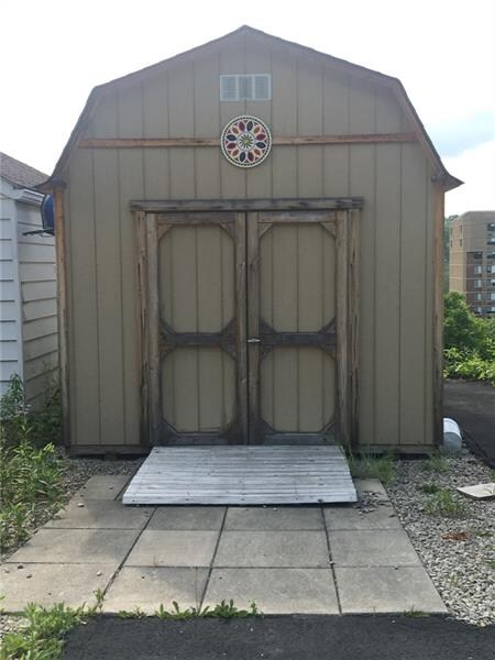 One of two sheds that come with the property!