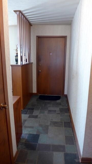 Slate floors!