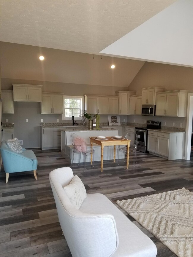Wide open space for entertaining.