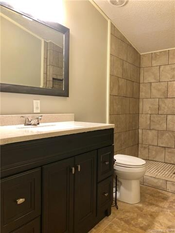 Newly renovated master bathroom.