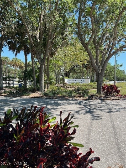 View of road