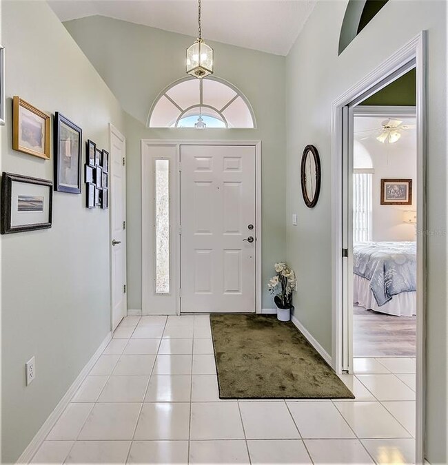 From end of front hall looking at entry.