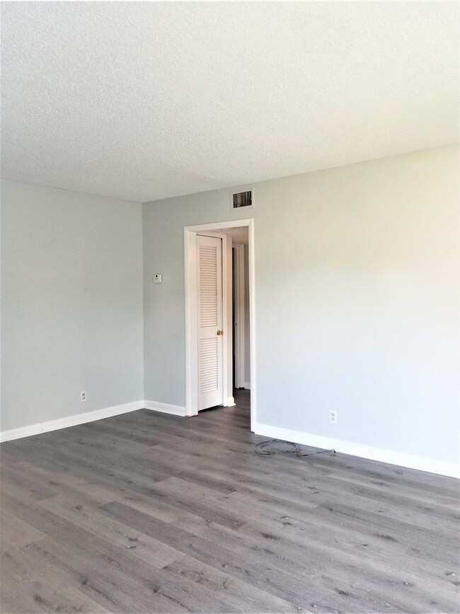 Living room looking into hallway