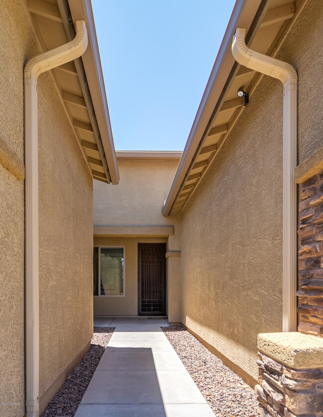 Front courtyard