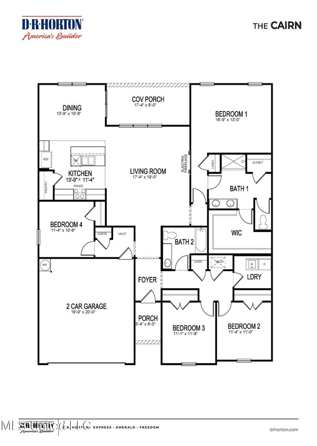 Cairn 4 Bedrooms 2 Baths