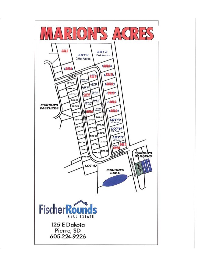Marion's Acre plat - photo for flex 12-3