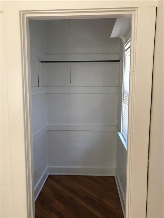 Gigantic walk in bedroom closet!